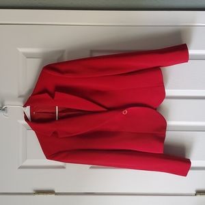 Blazer, size 38, red